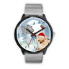 Cute Chihuahua Iowa Christmas Special Wrist Watch