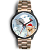 Cute Chihuahua Iowa Christmas Special Wrist Watch