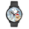 Cute Chihuahua Iowa Christmas Special Wrist Watch