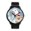 Cute Chihuahua Iowa Christmas Special Wrist Watch