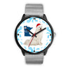 Samoyed Dog Minnesota Christmas Special Wrist Watch