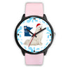 Samoyed Dog Minnesota Christmas Special Wrist Watch