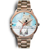 Samoyed Dog Colorado Christmas Special Wrist Watch