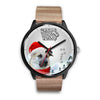 Cute Chinook Dog Iowa Christmas Special Wrist Watch