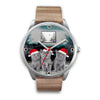Russian Blue Cat Colorado Christmas Special Wrist Watch