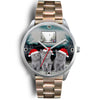 Russian Blue Cat Colorado Christmas Special Wrist Watch