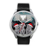 Russian Blue Cat Colorado Christmas Special Wrist Watch