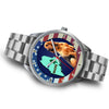 Lovely Bloodhound Dog Maine Christmas Special Wrist Watch