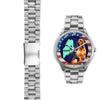 Lovely Bloodhound Dog Maine Christmas Special Wrist Watch