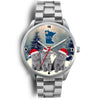 Russian Blue Cat Minnesota Christmas Special Wrist Watch