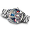 Russian Blue Cat Minnesota Christmas Special Wrist Watch
