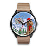 Cocker Spaniel Iowa Christmas Special Wrist Watch