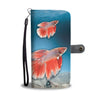 Siamese Fighting Fish Print Wallet Case