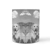 Labrador Retriever Rushmore B/W Print 360 Mug