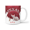 Cute Sphynx Cat Texas Print 360 White Mug