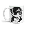 Rottweiler Dog Vector Print 360 Mug