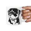 Rottweiler Dog Vector Print 360 Mug