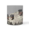 Rottweiler Dog Mount Rushmore Print 360 Mug