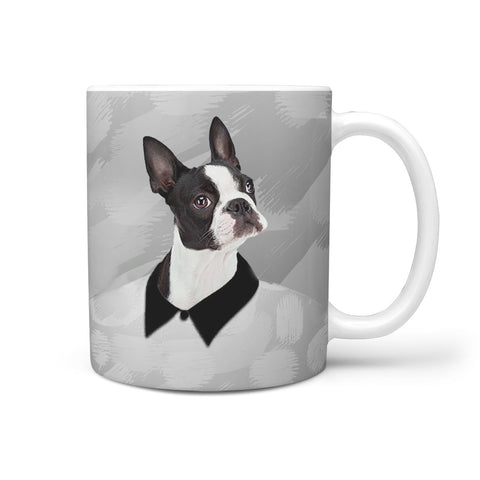 Amazing Boston Terrier Print 360 White Mug