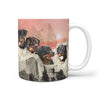 Amazing Rottweiler Dog Mount Rushmore Print 360 Mug