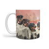 Amazing Rottweiler Dog Mount Rushmore Print 360 Mug