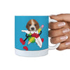 Cute Beagle Loving Florida Print 360 White Mug