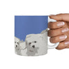 Maltese Dog Rushmore Mount Print 360 White Mug