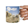 Afghan Hound Mount Rushmore Print 360 Mug