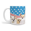 Chihuahua Dog Rushmore Print 360 White Mug