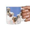 English Mastiff Dog Mount Rushmore Print 360 White Mug