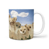 Chihuahua Mount Rushmore Print 360 Mug