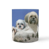 Shih Tzu Mount Rushmore Print 360 White Mug