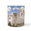 Pembroke Welsh Corgi Mount Rushmore Print 360 Mug