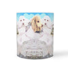 Cute Poodle Dog Print Mount Rushmore 360 White Mug