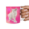 Devon Rex Cat Print 360 White Mug