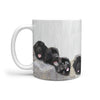 Newfoundland Dog Mount Rushmore Print 360 White Mug