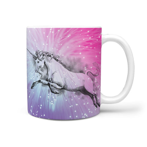 Unicorn Print 360 White Mug