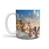 Shetland Sheepdog Mount Rushmore Print 360 Mug