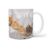 Maine Coon Cat Mount Rushmore Print 360 Mug