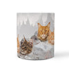 Maine Coon Cat Mount Rushmore Print 360 Mug