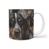 Bluetick Coonhound Dog Print 360 White Mug