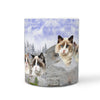 Ragdoll Cat Mount Rushmore Print 360 Mug