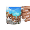 Bengal Cat Art Mount Rushmore Print 360 Mug