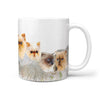 Himalayan Cat Color Sketch Mount Rushmore Print 360 Mug