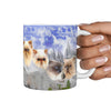 Himalayan Cat On Mount Rushmore Print 360 Mug
