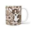 Chihuahua Dog Print 360 White Mug