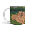 Shar Pei Dog Print 360 White Mug