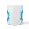 Jersey cattle (Cow) Print 360 White Mug