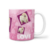 Chow Chow Dog Love Print 360 White Mug