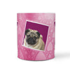 Cute Pug Dog Love Print 360 White Mug